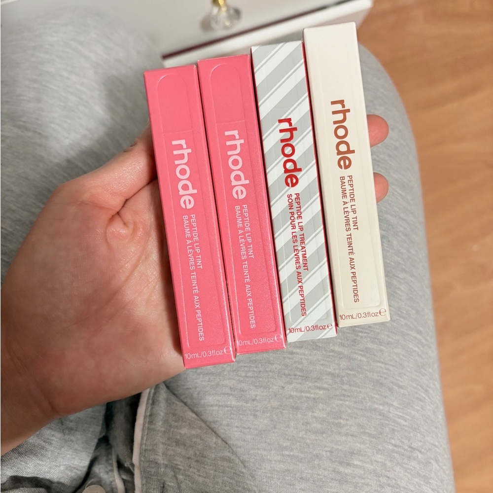 RHODE Pink and Red Moisturizer Set